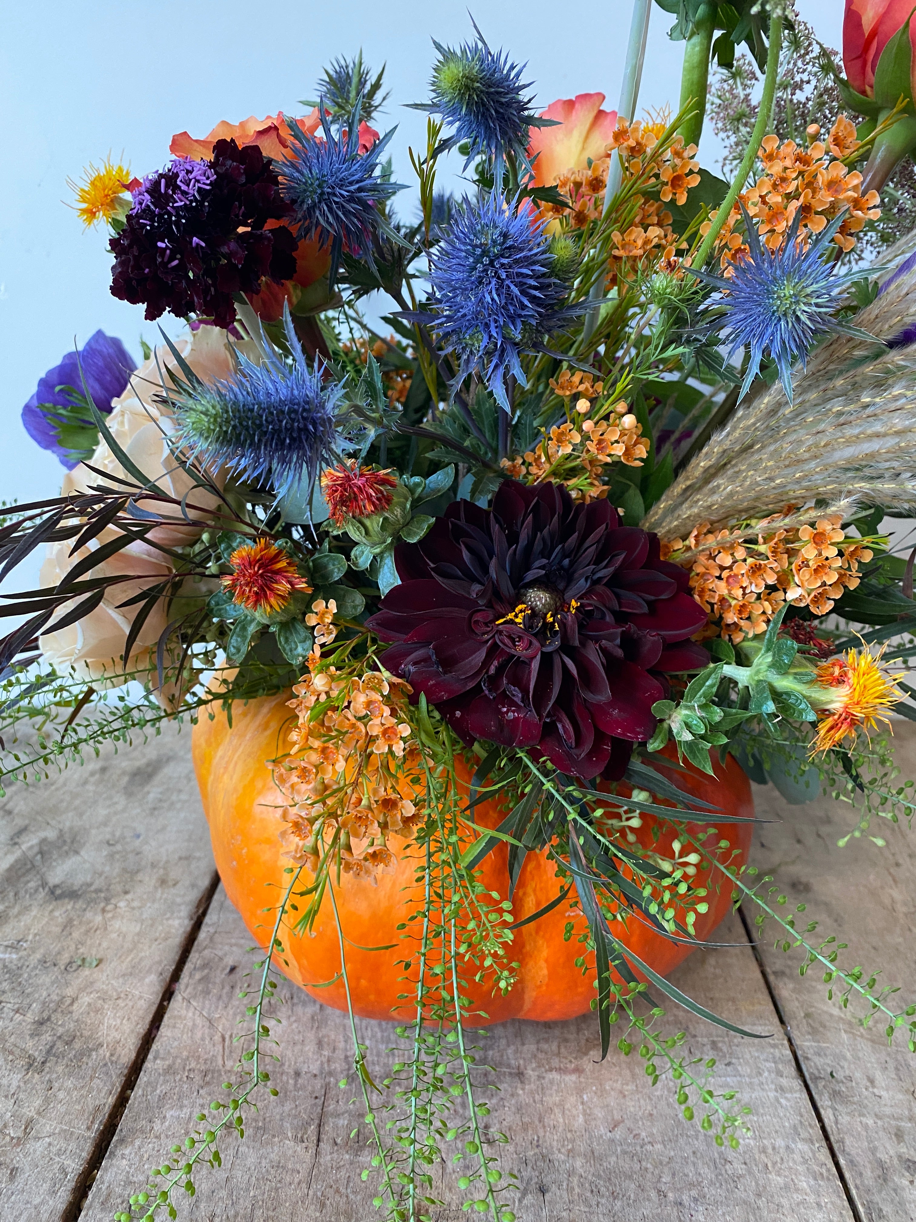 Gourd-geous Fall Centerpiece