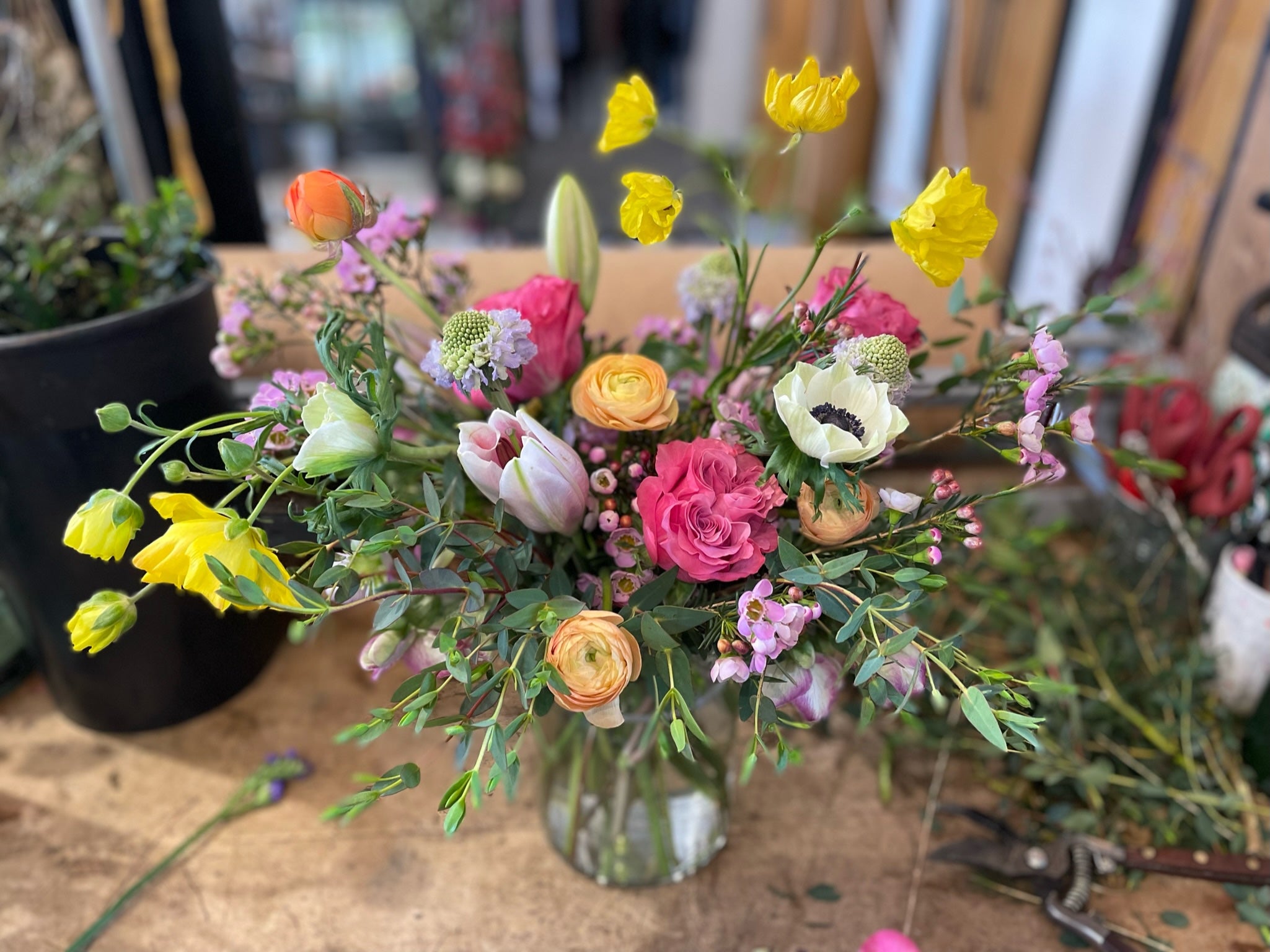 lush gather market bouquet